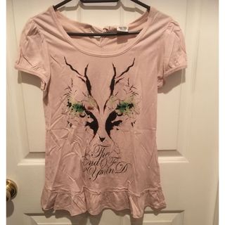 独創的 ScoLar ネコとスカラーちゃんのキャンディ柄Tシャツ ☆ Tシャツ
