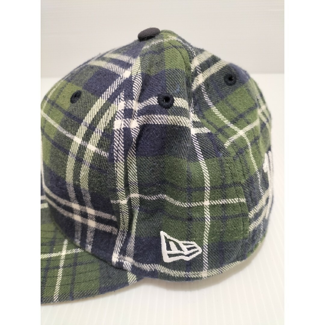 NEWERA ニューエラ　チェックキャップ STUSSY 58.7cm