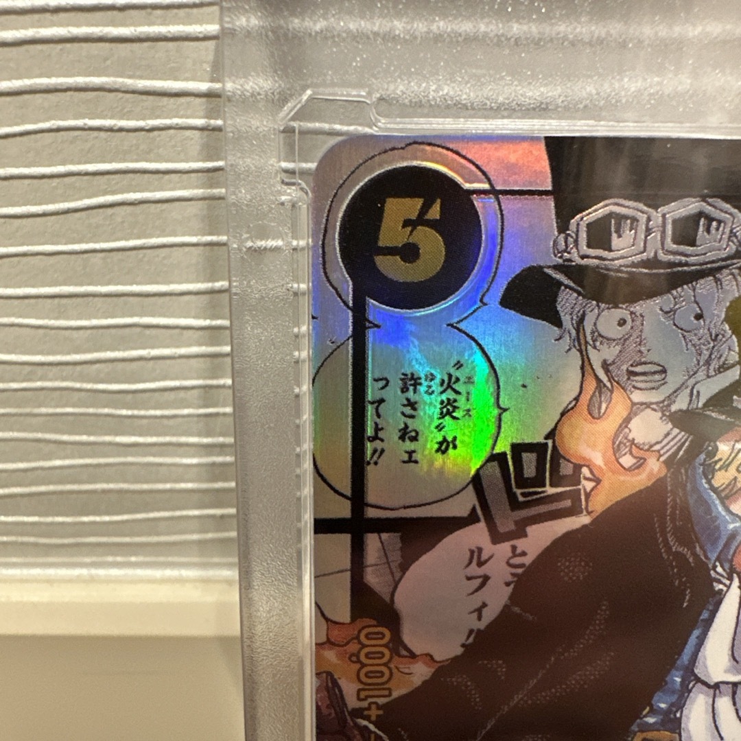 ワンピースカード 【謀略の王国】 サボ コミックパラレルの通販 by