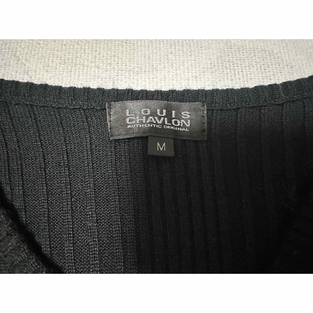 Louis Chavlon(ルイシャブロン)のLouis Chavlon（ルイシャブロン）vネック　薄手セーター メンズのトップス(ニット/セーター)の商品写真