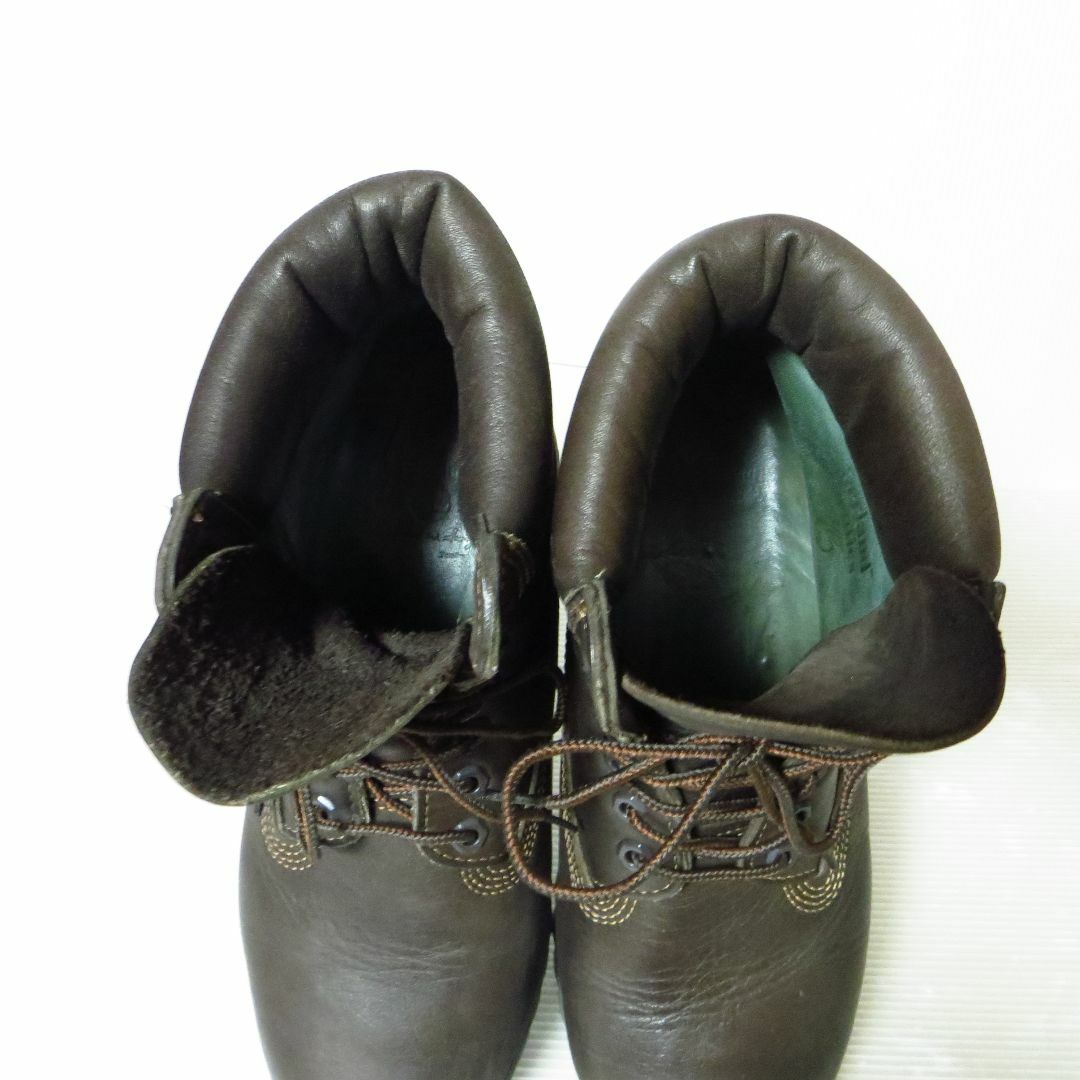 Timberland(ティンバーランド)の美品 ティンバーランド レザー ブーツ 27567 ブラウン 約27㎝ メンズの靴/シューズ(ブーツ)の商品写真
