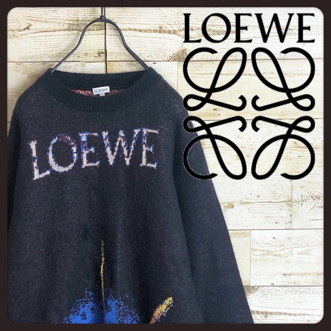 LOEWE - 即完売 loewe ロエベ サンライズ ニット セーター 希少