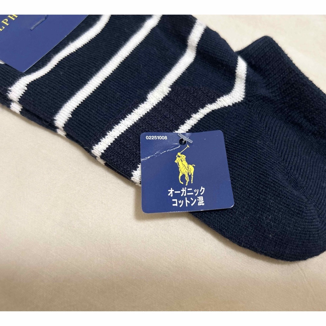 POLO RALPH LAUREN(ポロラルフローレン)の【新品・未使用】ポロ ラルフローレン・靴下 レディースのレッグウェア(ソックス)の商品写真