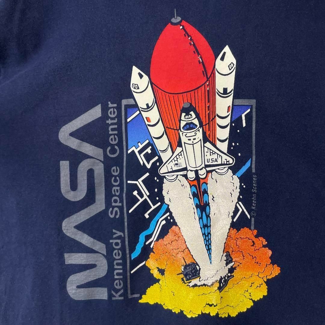 90 年代 ビンテージ NASA Tシャツ シングルスティッチ-eastgate.mk