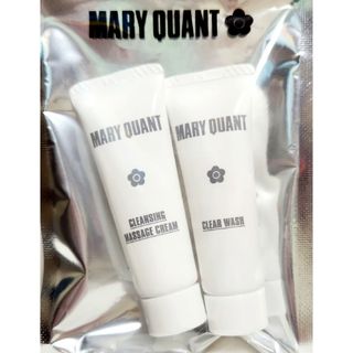 マリークワント(MARY QUANT)のクレンジングマッサージクリーム&クリアウォッシュ ミニトライアルセット(クレンジング/メイク落とし)