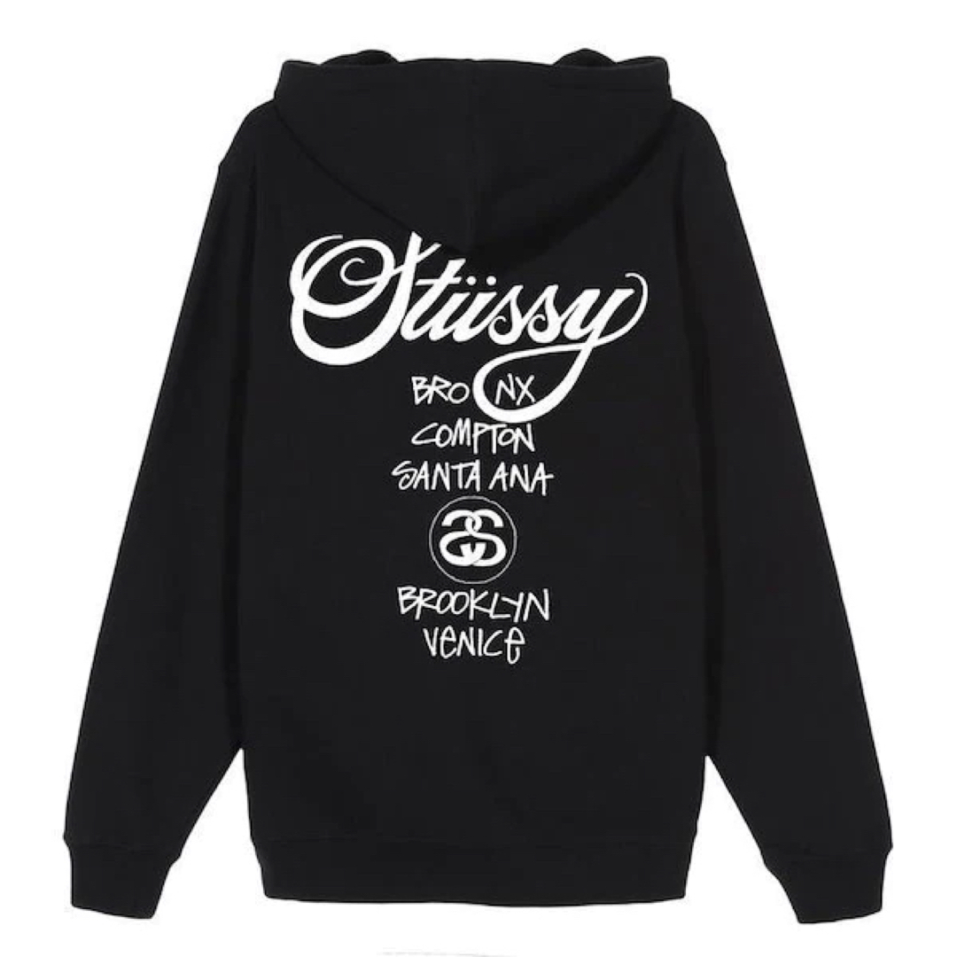 【新品】ステューシー ワールドツアーパーカー STUSSY WORLD TOUR 1