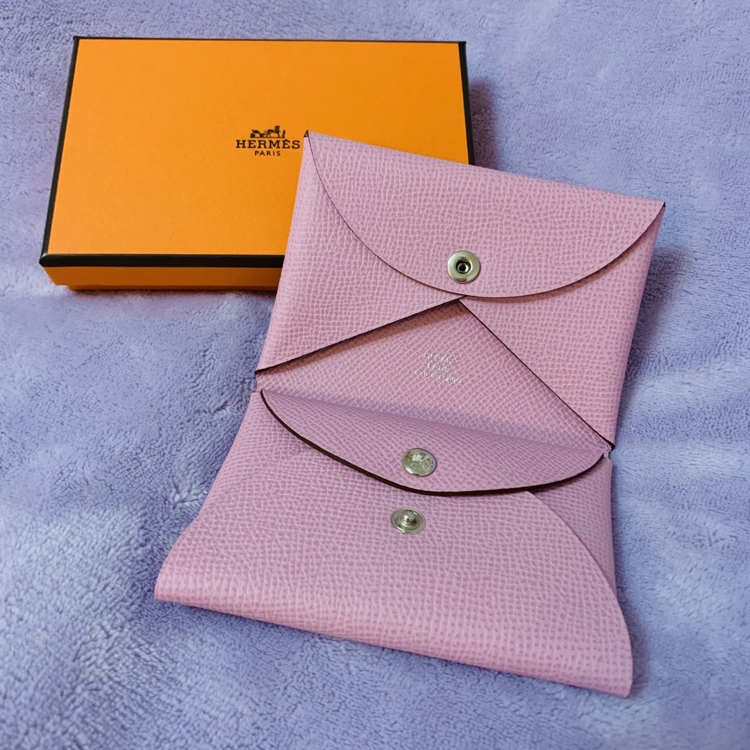 エルメス ガルヴィデュオ モーヴシルベストル HERMES 財布 新品未使用