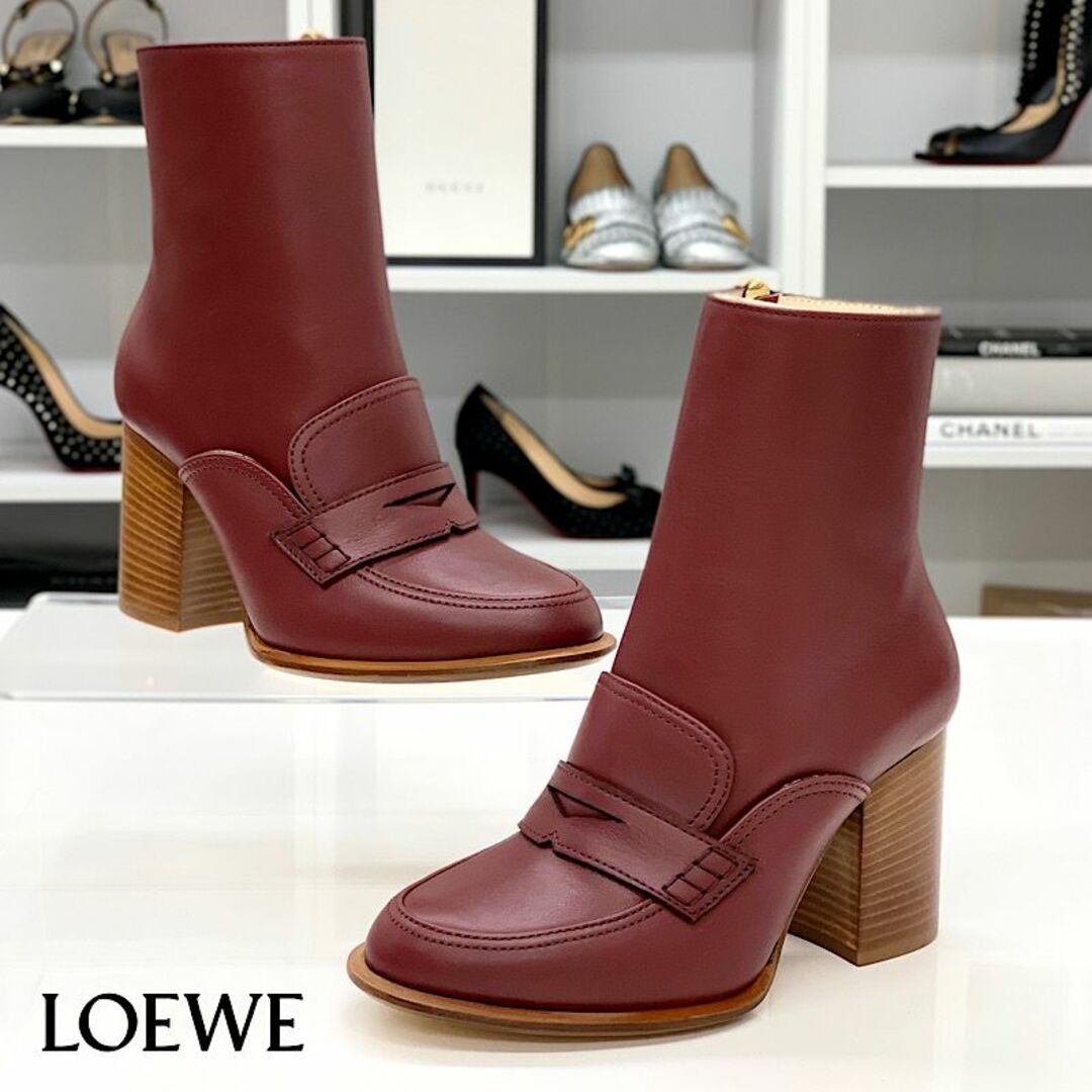 LOEWE ロエベ シューズ（その他） -(25.5cm位) 赤