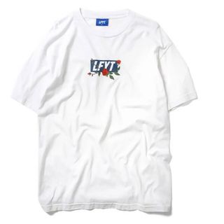 ラファイエット(Lafayette)の即完品★希少なXXLサイズ★ホワイト★ラファイエットBOXロゴTシャツ(Tシャツ/カットソー(半袖/袖なし))