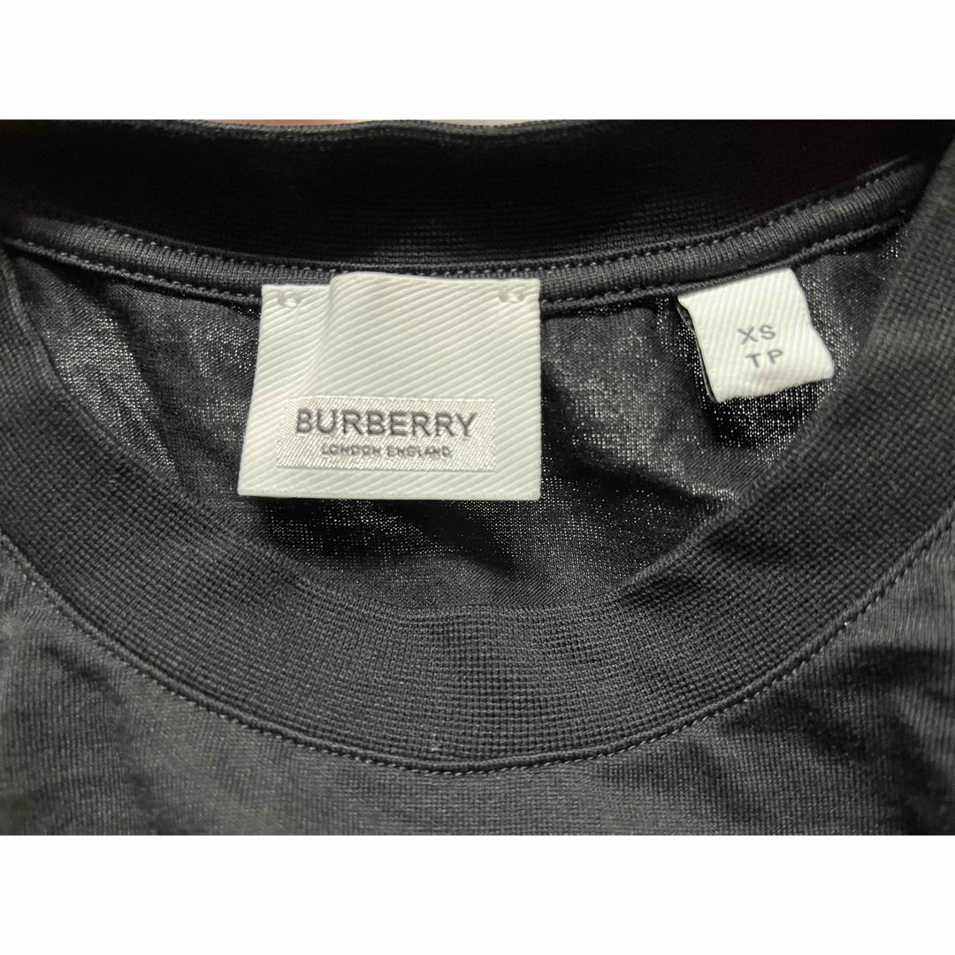 BURBERRY(バーバリー)のBURBERRY チェックスリーブ Tシャツ レディースのトップス(Tシャツ(半袖/袖なし))の商品写真