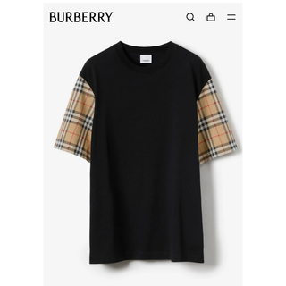 バーバリー(BURBERRY)のBURBERRY チェックスリーブ Tシャツ(Tシャツ(半袖/袖なし))