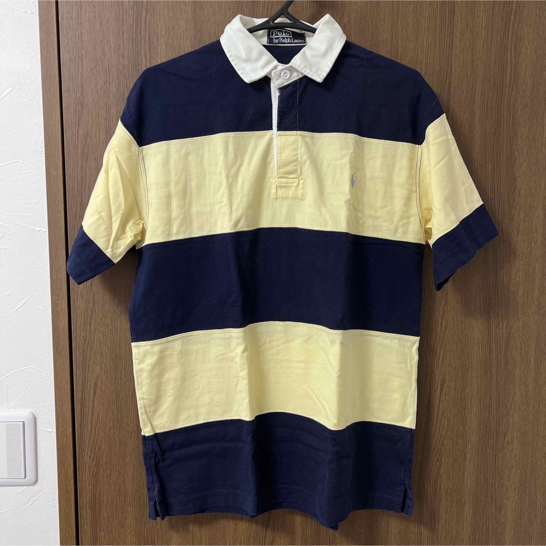 POLO(RALPH LAUREN) - 古着 90s ラルフローレン 半袖 ラガーシャツ