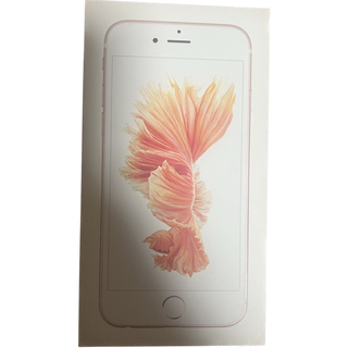 アイフォーン(iPhone)の〈空箱〉Apple  iPhone6S 16GBローズゴールド SoftBank(その他)