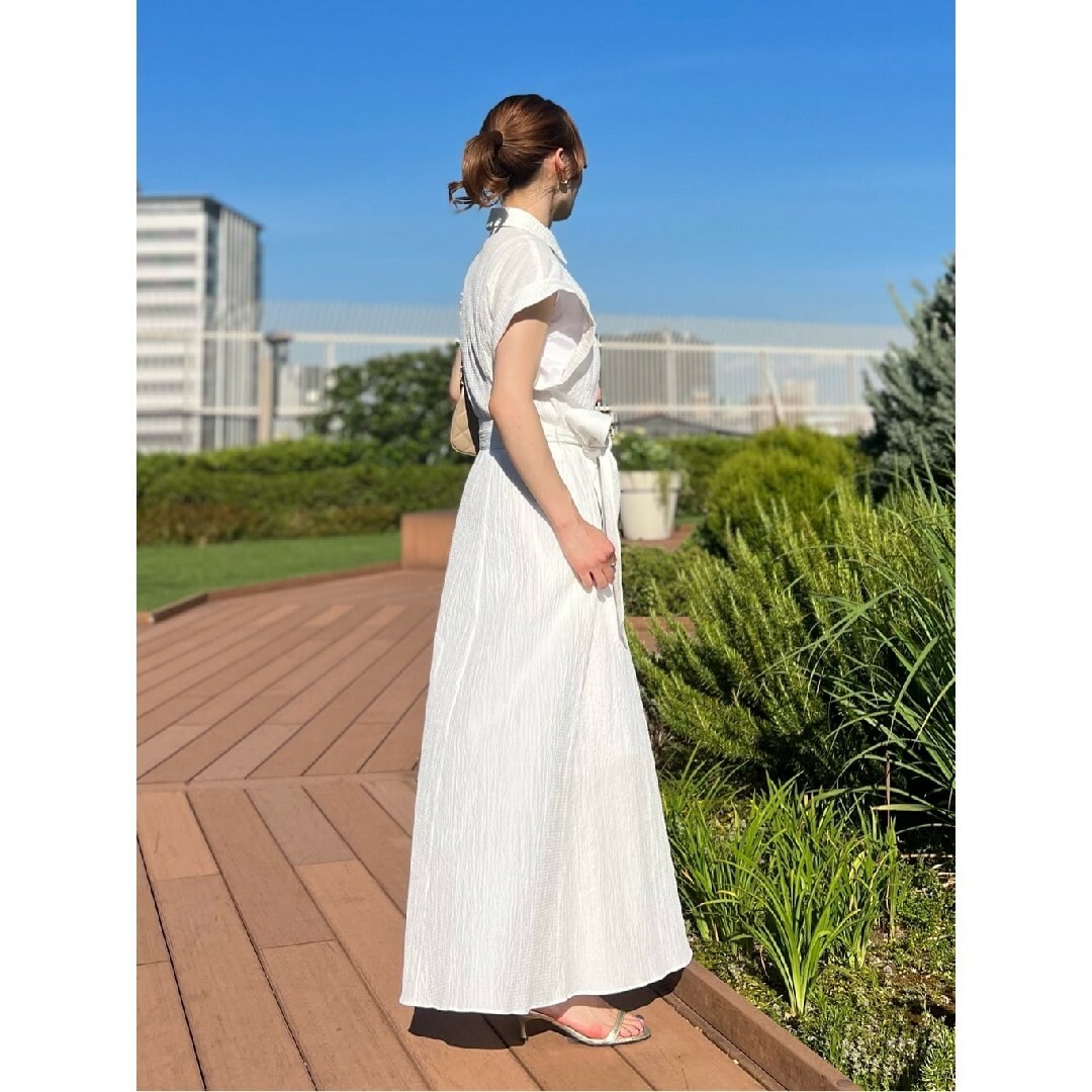 LOULOU WILLOUGHBY - 新品 23SS リップルシャツワンピースの通販 by