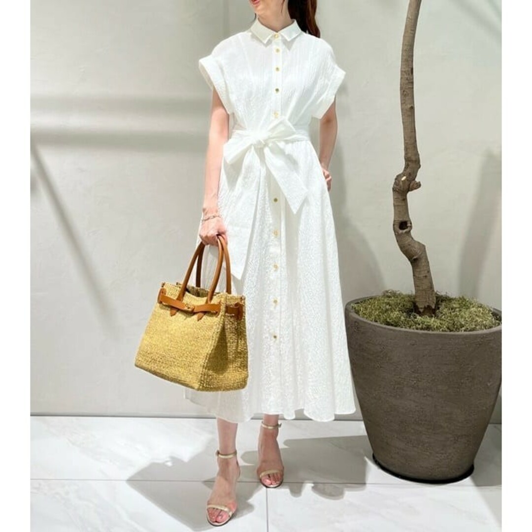 LOULOU WILLOUGHBY - 新品 23SS リップルシャツワンピースの通販 by