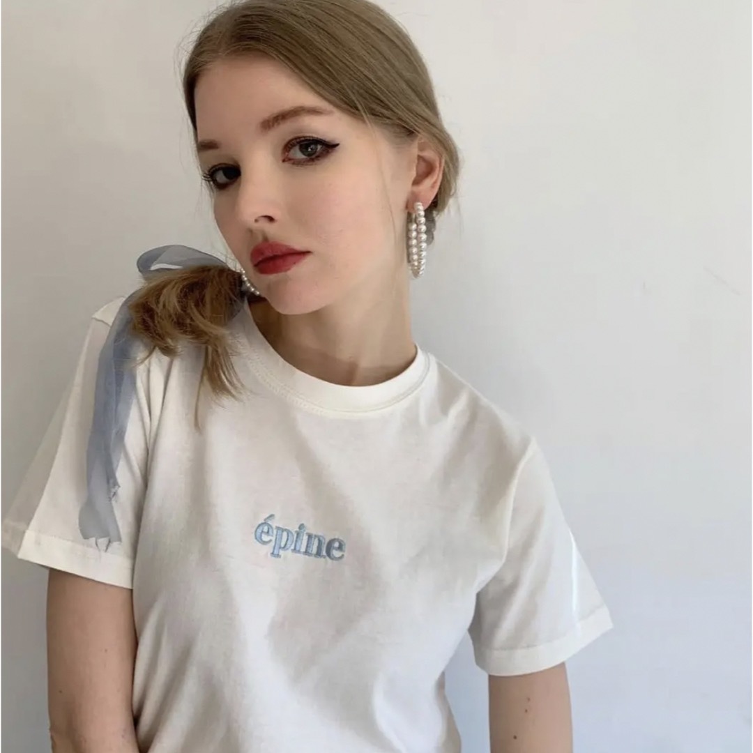 épine(エピヌ)のepine tシャツ レディースのトップス(Tシャツ(半袖/袖なし))の商品写真