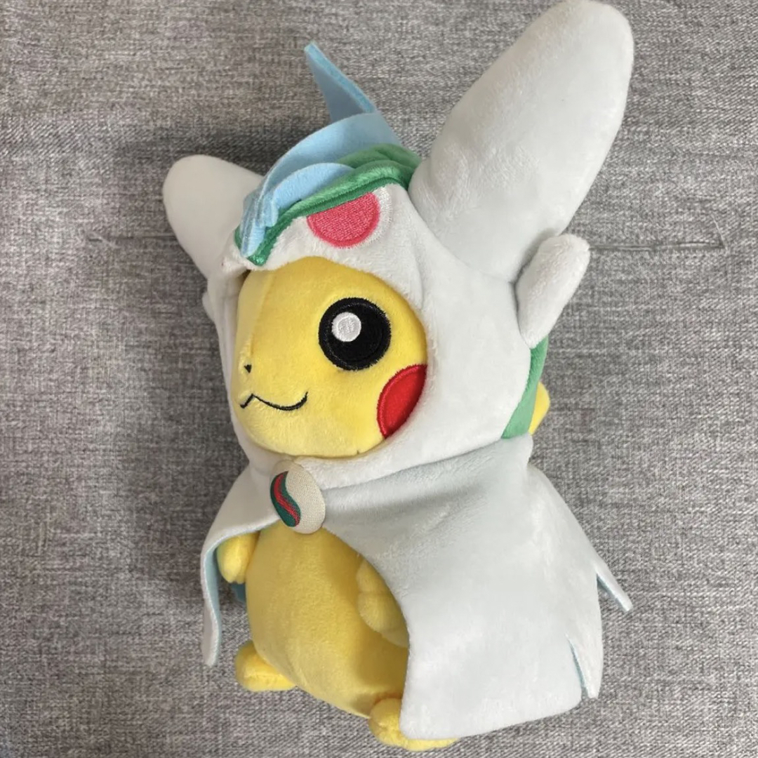 ポケモン(ポケモン)のメガエルレイド　ポンチョ　ピカチュウ  エンタメ/ホビーのおもちゃ/ぬいぐるみ(キャラクターグッズ)の商品写真