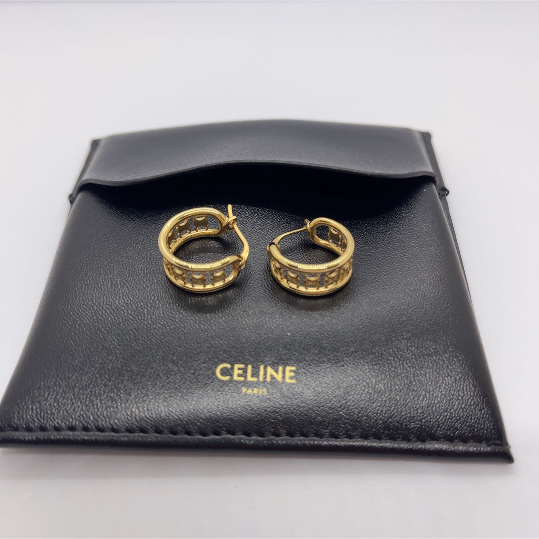 CELINE セリーヌトリオンフ マルチフープピアス