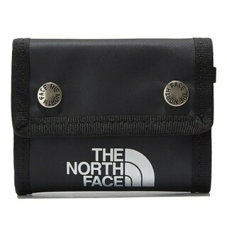 ザノースフェイス(THE NORTH FACE)のノースフェイス 財布  三つ折り財布 ブラック(折り財布)