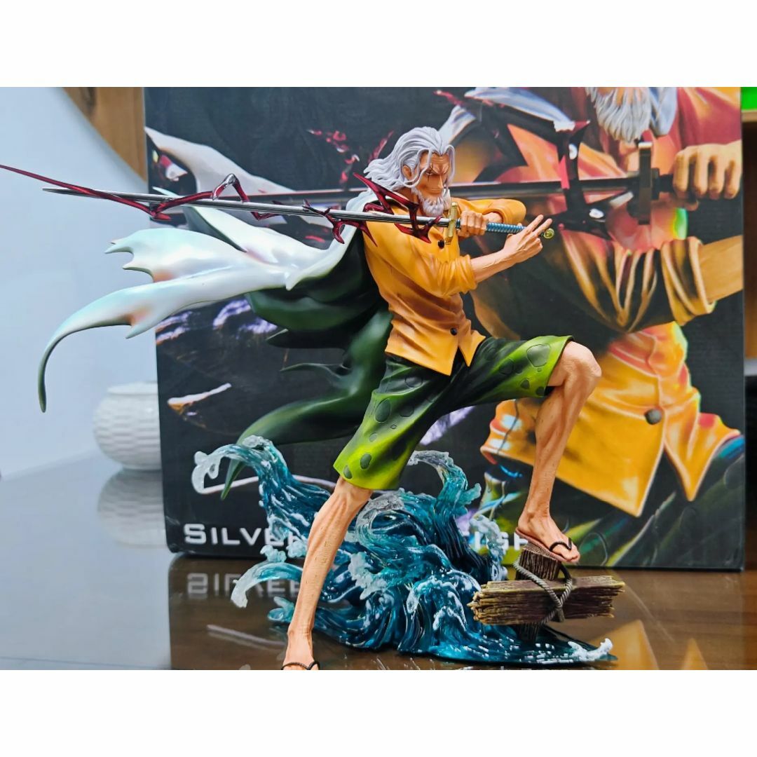 ワンピース 冥王 レイリー フィギュア ガレージキット 透明パーツVer.