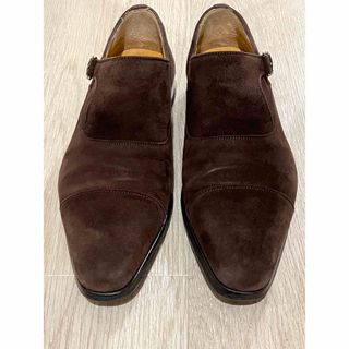 MAGNANNI マグナーニ スエード　シングルモンクストラップ　EU40