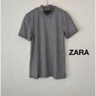 ザラ(ZARA)のZARA ザラ　ストライプ 半袖 Tシャツ(Tシャツ(半袖/袖なし))