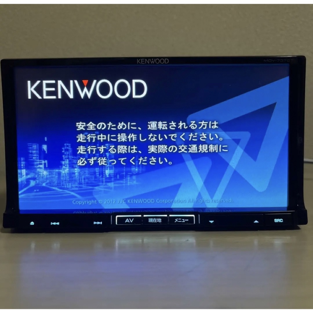 KENWOOD最上級フルセグナビMDV-737DT最新地図　新品バックカメラ付き