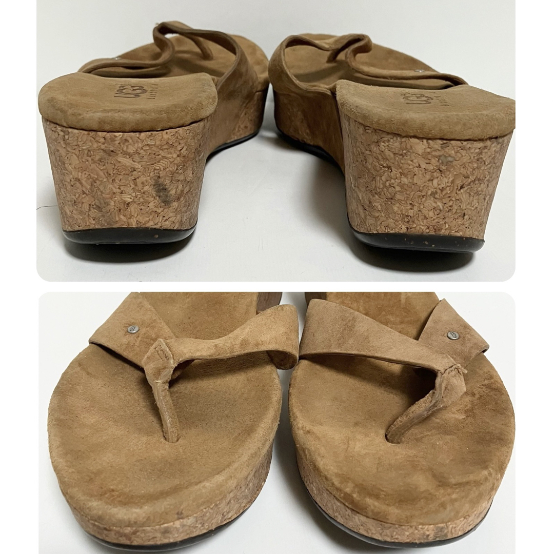 UGG AUSTRALIA(アグオーストラリア)のUGG Australia アグ オーストラリア スウェード コルク サンダル レディースの靴/シューズ(サンダル)の商品写真