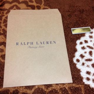 ラルフローレン(Ralph Lauren)の袋とシール(ショップ袋)