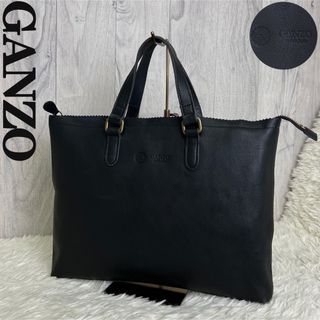 GANZO - GANZO ガンゾ 7QS ビジネスバッグ 牛革 本革 トート ベルト ...