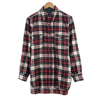 ペンドルトン(PENDLETON)の古着 70年代 ペンドルトン PENDLETON タータンチェック ウールシャツ USA製 メンズM ヴィンテージ /eaa367014(シャツ)