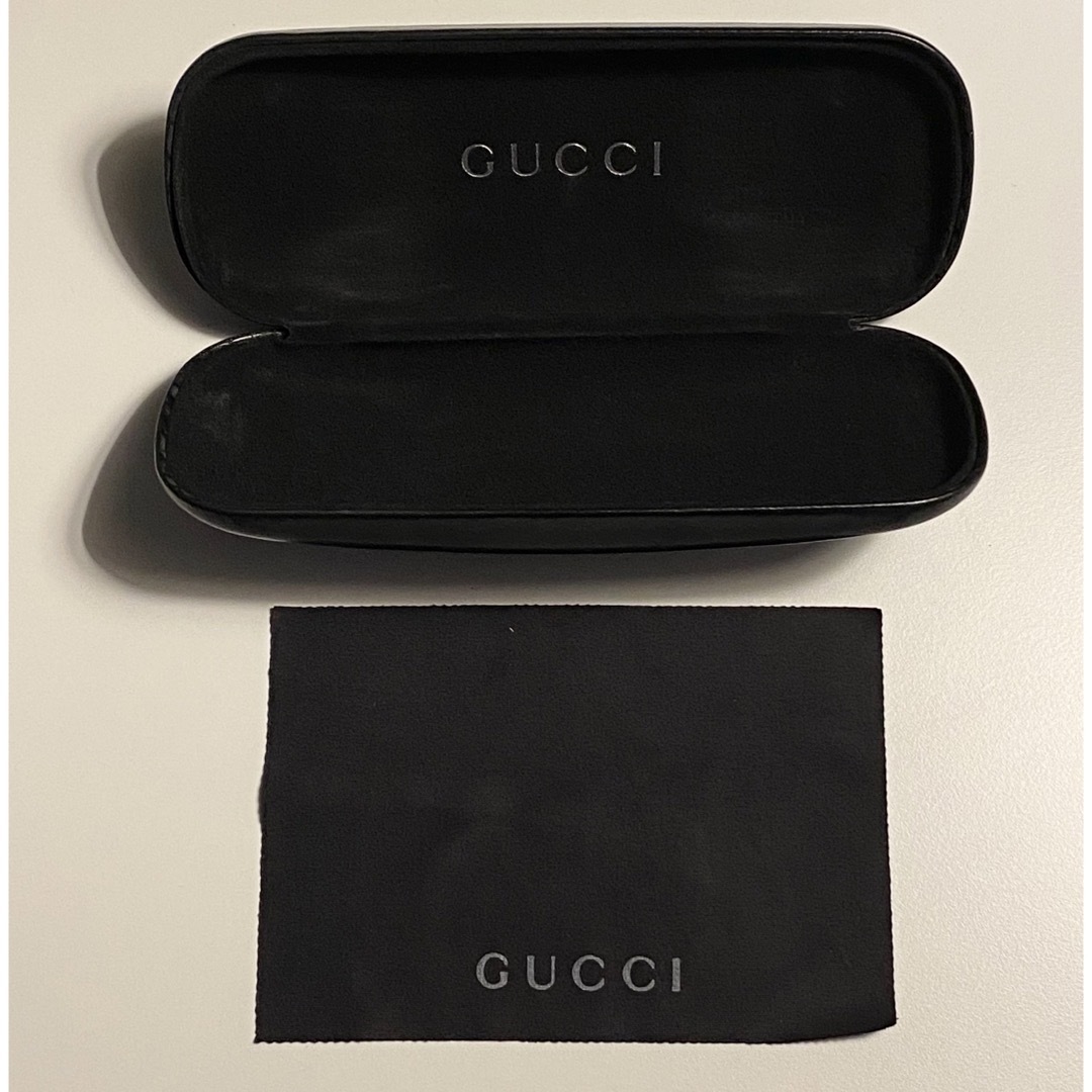 Gucci - GUCCI グッチ サングラスケース メガネ拭きのみ ブラックの