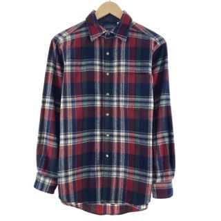 ペンドルトン(PENDLETON)の古着 ペンドルトン PENDLETON チェック柄 ウールシャツ メンズM /eaa367418(シャツ)