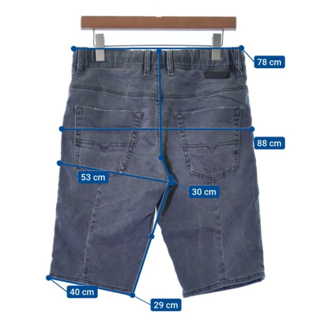 DIESEL - DIESEL ディーゼル ショートパンツ 28(S位) グレー 【古着
