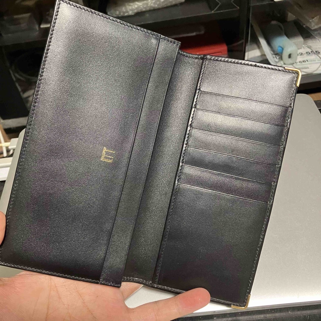 Dunhill(ダンヒル)の【dunhill】 ダンヒル / オックスフォード / 二つ折り 札入れ 長財布 メンズのファッション小物(長財布)の商品写真