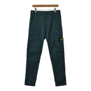 ストーンアイランド(STONE ISLAND)のSTONE ISLAND ストーンアイランド チノパン 30(M位) 緑 【古着】【中古】(チノパン)