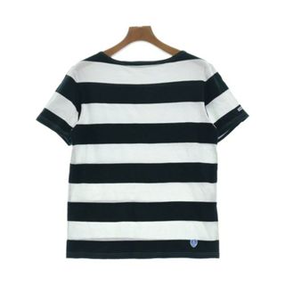 オーシバル(ORCIVAL)のORCIVAL オーシバル Tシャツ・カットソー 3(S位) 白x黒(ボーダー) 【古着】【中古】(Tシャツ/カットソー(半袖/袖なし))