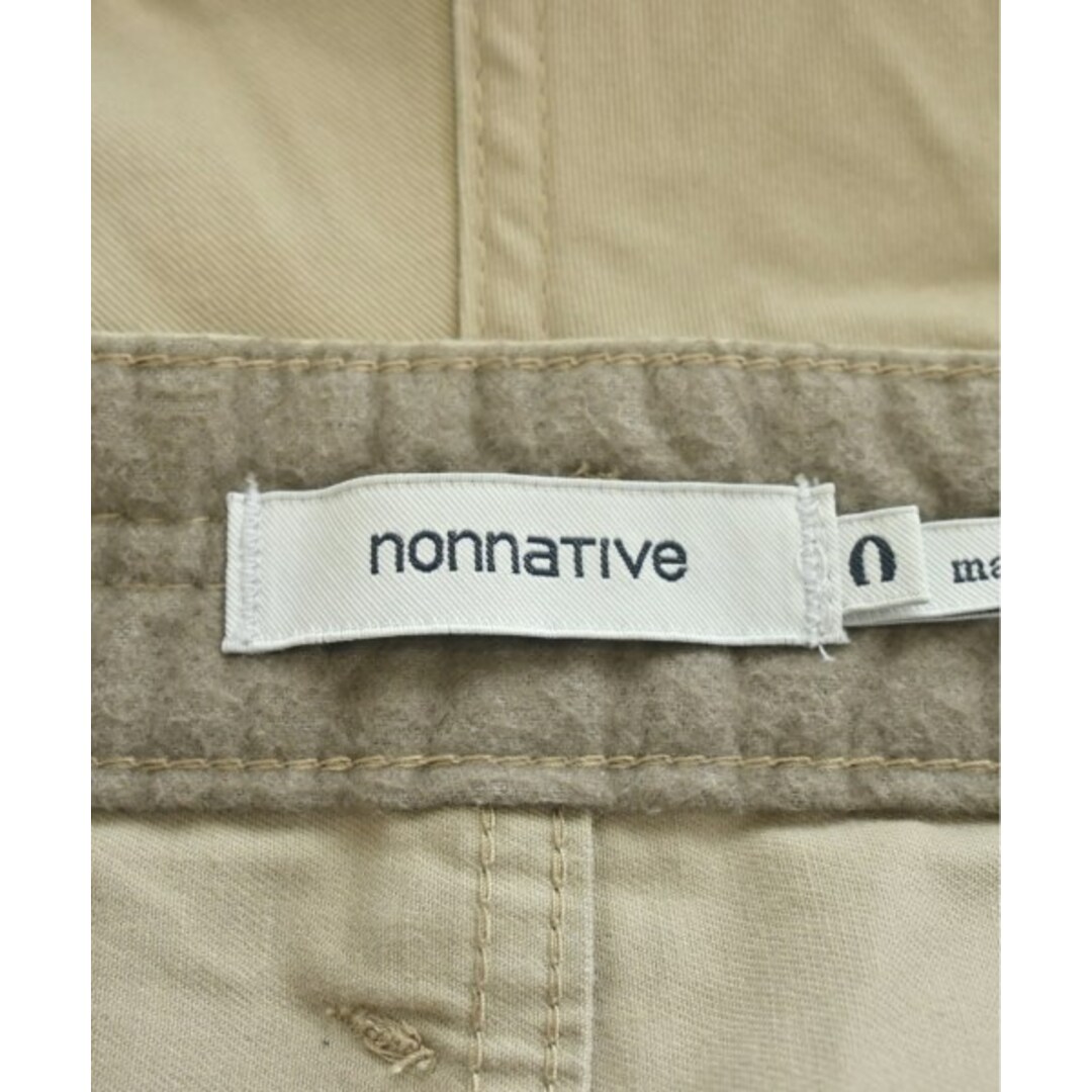 nonnative(ノンネイティブ)のnonnative ノンネイティヴ チノパン 0(XS位) ベージュ 【古着】【中古】 メンズのパンツ(チノパン)の商品写真