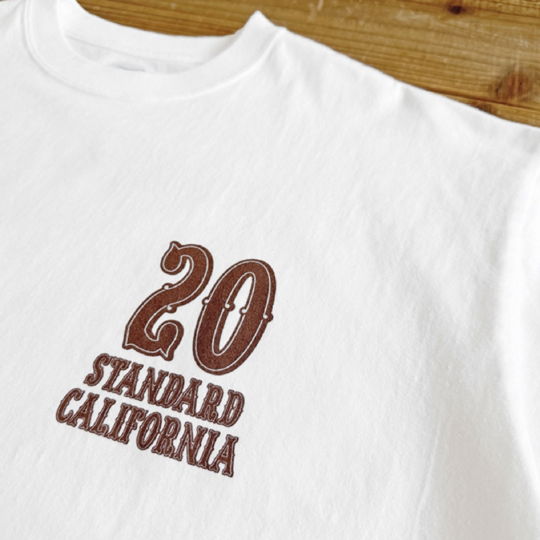 STANDARD CALIFORNIA - SD 20th Anniversary Logo T ホワイト XLの通販 ...