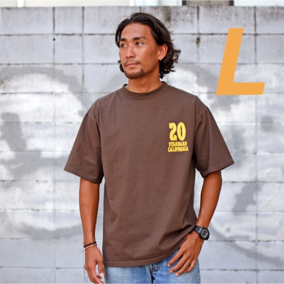 STANDARD CALIFORNIA - SD 20th Anniversary Logo T ブラウン Lサイズ ...