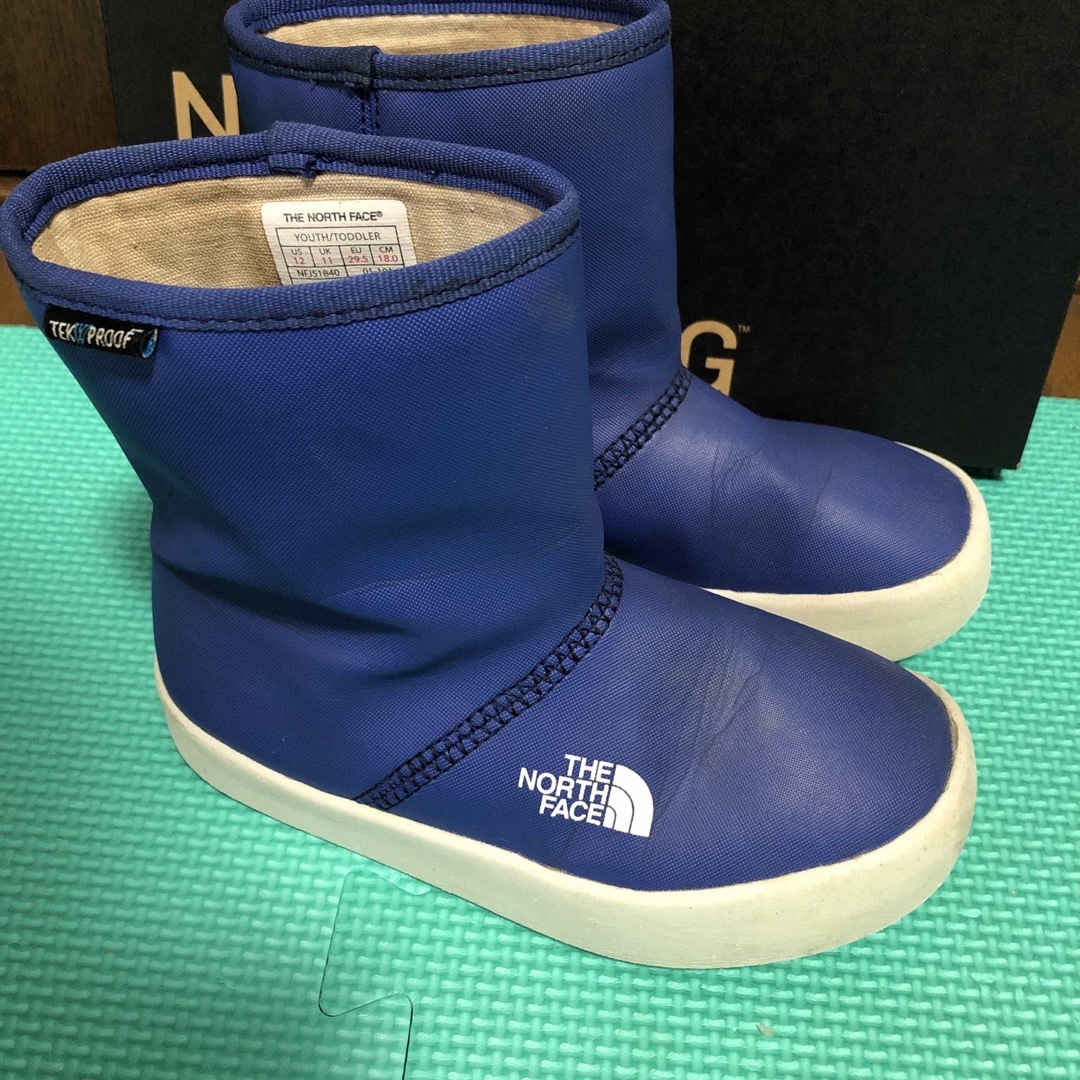 THE NORTH FACE(ザノースフェイス)のノースフェイス　ブーツ　長靴　18cm キッズ/ベビー/マタニティのキッズ靴/シューズ(15cm~)(ブーツ)の商品写真