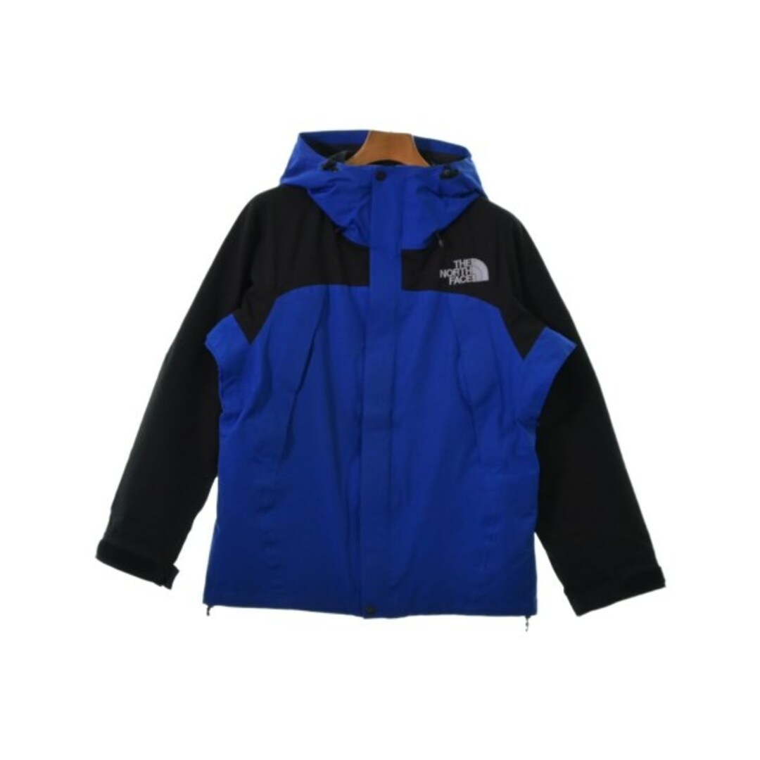 THE NORTH FACE ザノースフェイス マウンテンパーカー S 青x黒