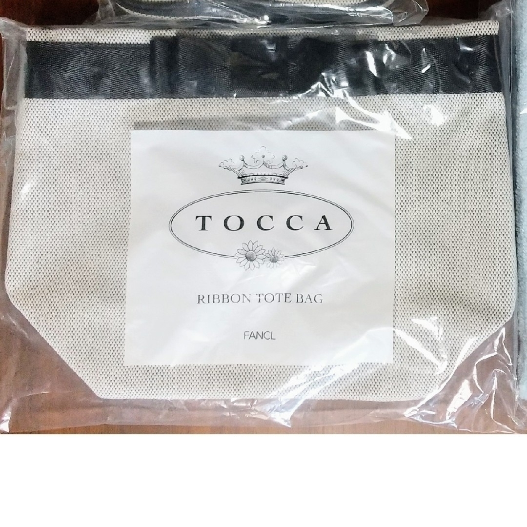 TOCCA(トッカ)の【FANCL×TOCCA】 リボントートバッグ ＜匿名配送＞ エンタメ/ホビーのコレクション(ノベルティグッズ)の商品写真