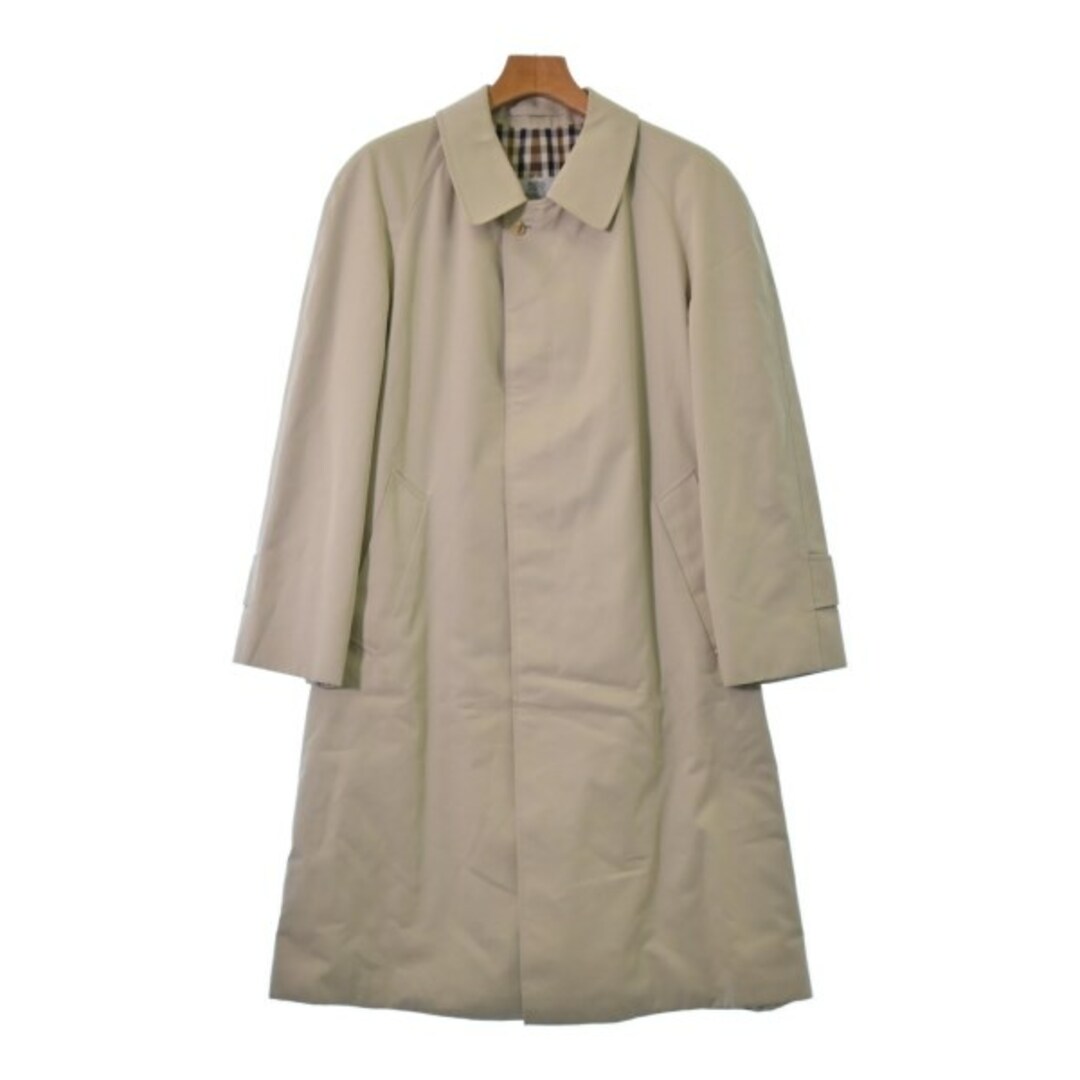 AQUASCUTUM アクアスキュータム トレンチコート -(L位) ベージュ