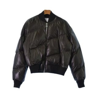 ボッテガヴェネタ(Bottega Veneta)のBOTTEGA VENETA ダウンジャケット/ダウンベスト M 茶 【古着】【中古】(ダウンジャケット)