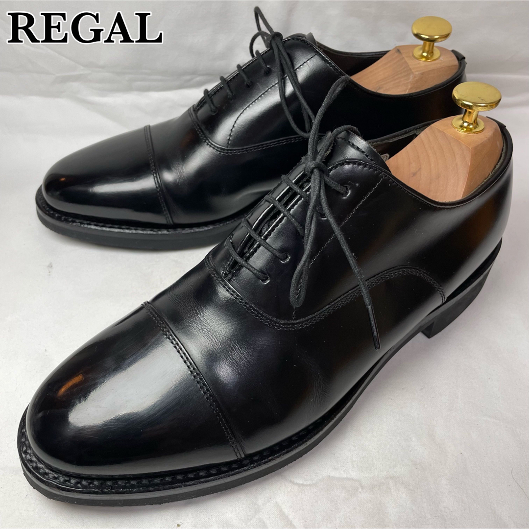 【美品】REGAL GEOX W251 ストレートチップ 内羽根 ジェオックス