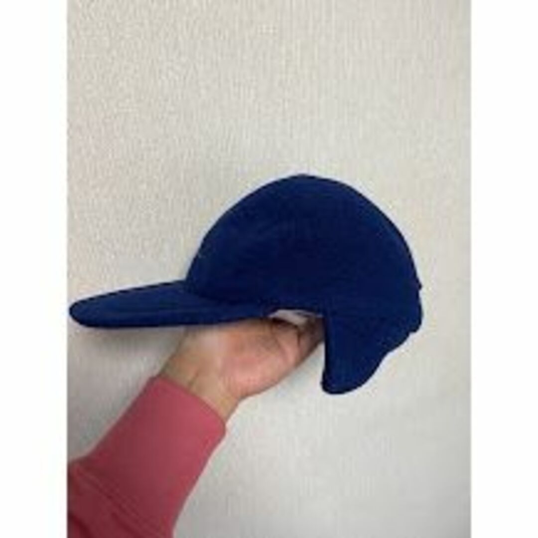 L.L.Bean(エルエルビーン)の90s エルエルビーン　イヤーフラップ　フリースキャップ　ブルー メンズの帽子(キャップ)の商品写真