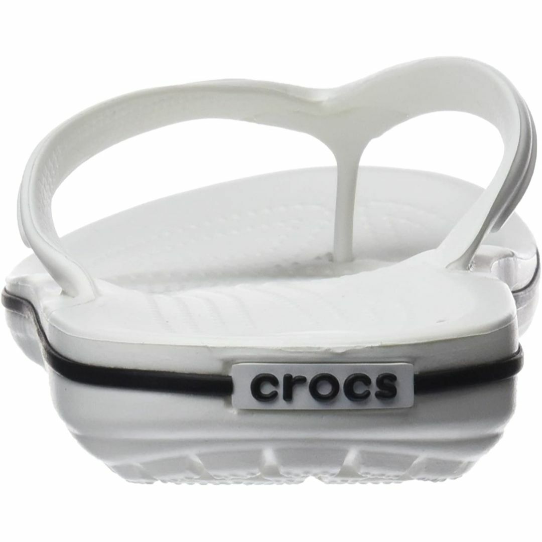 crocs(クロックス)の23cm クロックス クロックバンド フリップ ホワイト ネイビー M5W7 レディースの靴/シューズ(ビーチサンダル)の商品写真