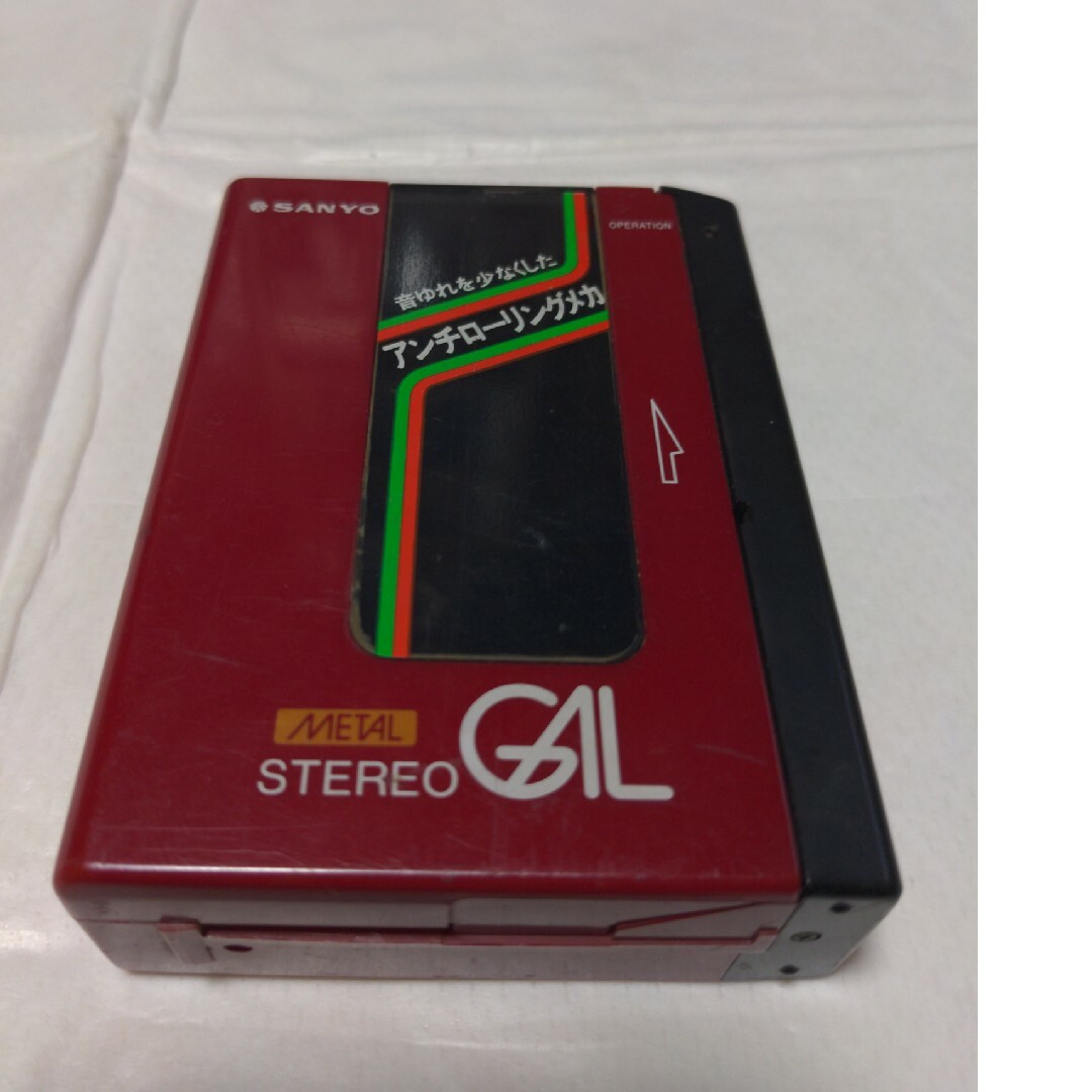 SANYO - SANYO サンヨー MR-G1 GAL METAL カセットプレーヤーの SANYO - SANYO サンヨー MR-G1 GAL METAL カセットプレーヤーの