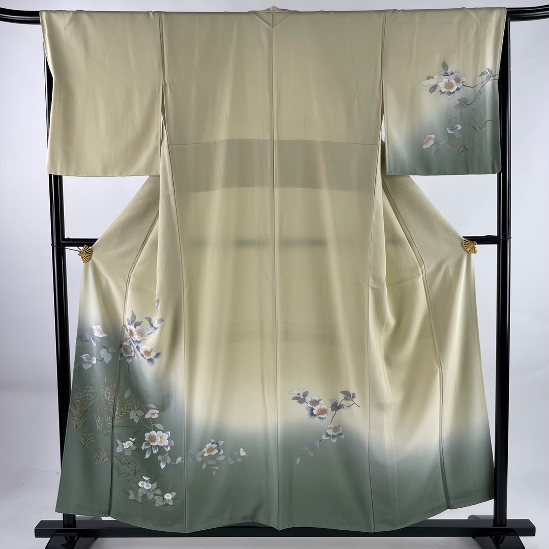 訪問着 身丈156cm 裄丈66cm 正絹 美品 秀品 - 着物